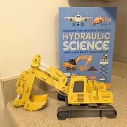 Hydraulic Science Digger Model & Book (Accepting Trades)