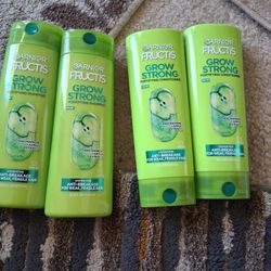 Fructis Grow Strong. 4 Pk. New