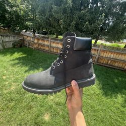  Timberland 6 Inch Premium Boot Black Men’s Size 11 