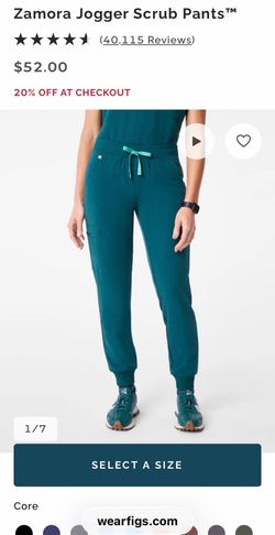 FIGS - women’s Scrubs - Caribbean blue