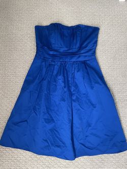 David’s Bridal Horizon Blue Dress