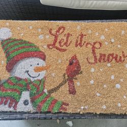 Winter Door Mat