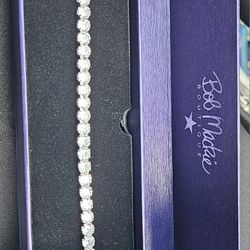 Bob Mackie CZ Tennis bracelet 