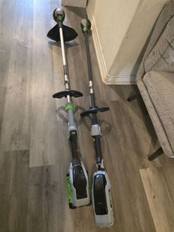 Set of 2 EGO Weedeaters w battery and charger