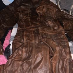 Women Leather Jacket  Size Small 