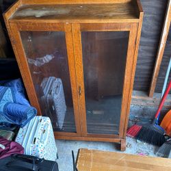 Glass Cabinet Bar Cabinet Hutch 