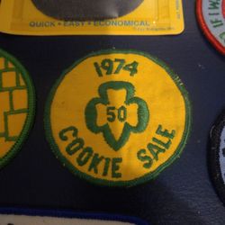 Vintage Girl Scout Patches N More