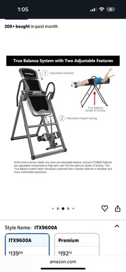 Inversion Table