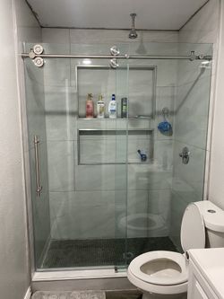 Bathroom Frameless Glass Shower Door