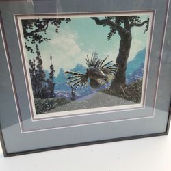 Patrick Woods Signed Framed Art