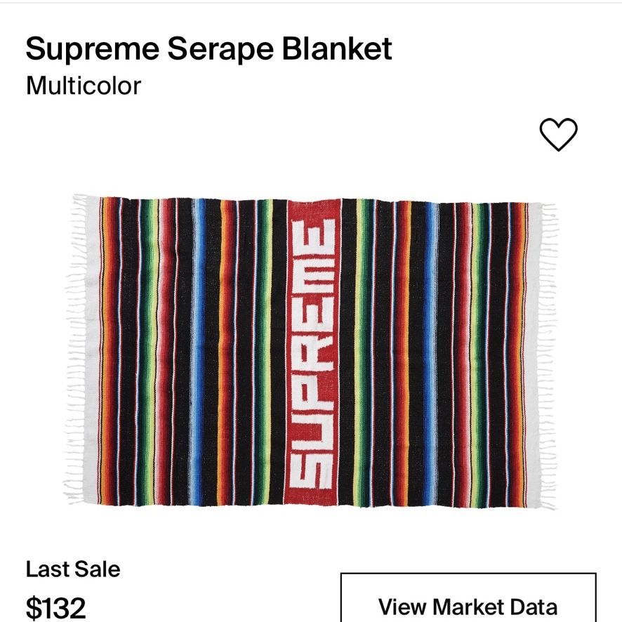 Supreme Serape Blanket SS20 New In Bag Never Opened for Sale in