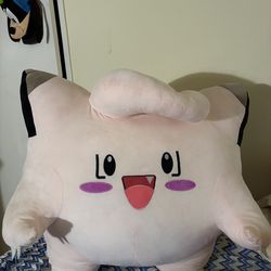 (free) Big clefairy pokémon plush