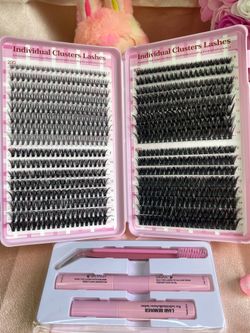 DIY Lash Cluster Kit | 20D-80D Volume Mix Extension Set (Lengths 9-16mm)