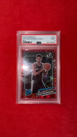 2023 Donruss - Victor Wembanyama - RED - PSA MINT 9