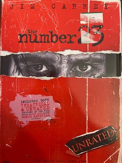 The NUMBER 23 Widescreen Edition (DVD-2007) Jim Carrey!