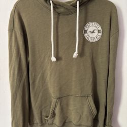 Hollister Olive Green Hoodie