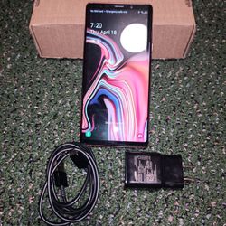Unlocked Samsung Galaxy Note 9