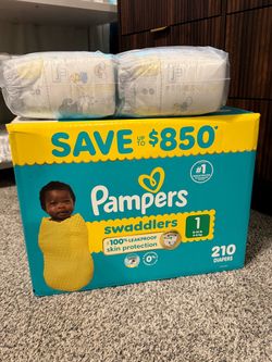 Pampers size 1