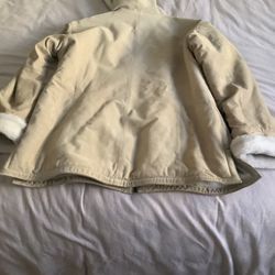 St John Bay  Leather Coat