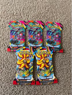 Pokemon Chaos Rising Blister Packs