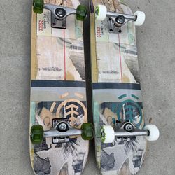 Element Skateboards - sizes 8 & 8.25 (brand new)