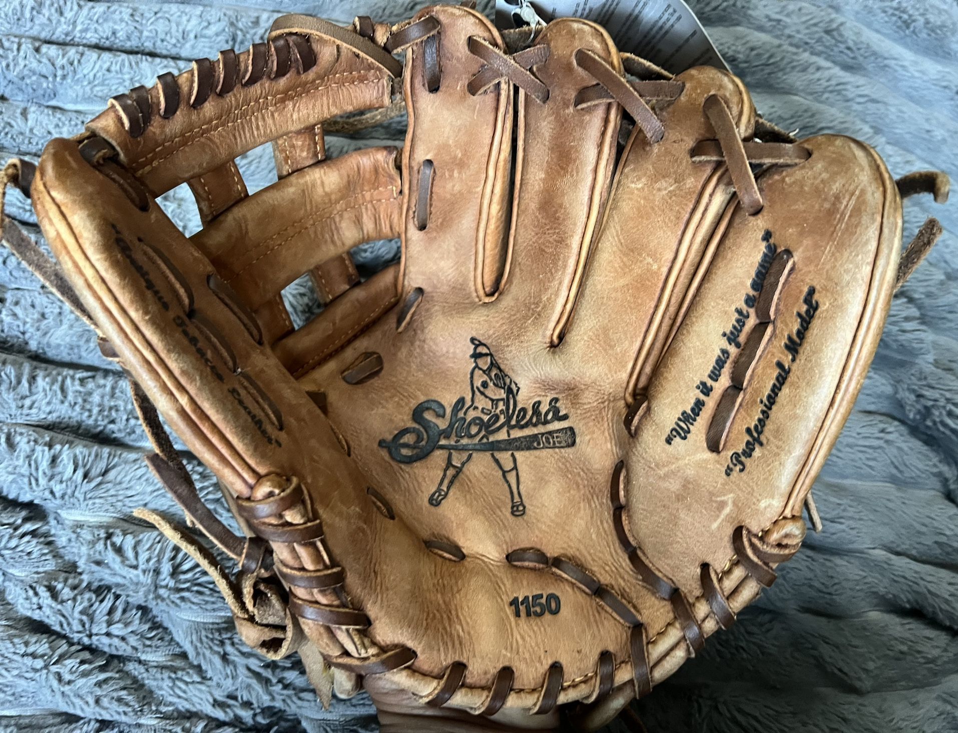 Shoeless Joe H Web Baseball Glove