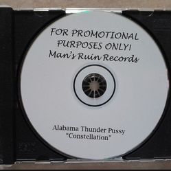 Promo rare Alabama Thunderpussy Constellation CD Man's Ruin
