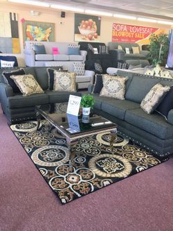 🇺🇸Furniture Sale🇺🇸 Brand New Sofa Loveseat Livingroom Set! $50 Down Takes It Home Today!