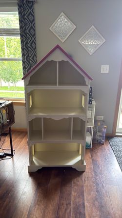 Pottery Barn dollhouse bookshelf