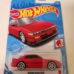 Hot Wheels Nissan Silvia S13 Red