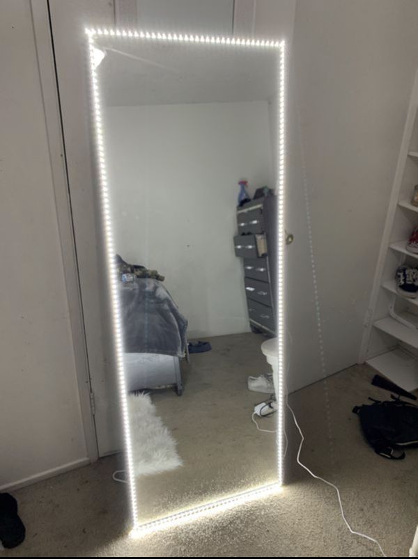 LED FULL body mirror for Sale in Fullerton, CA OfferUp