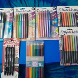 PaperMate, Sharpie & Artist's Loft Drawing/ Coloring Supplies