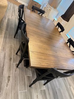 Table and chairs