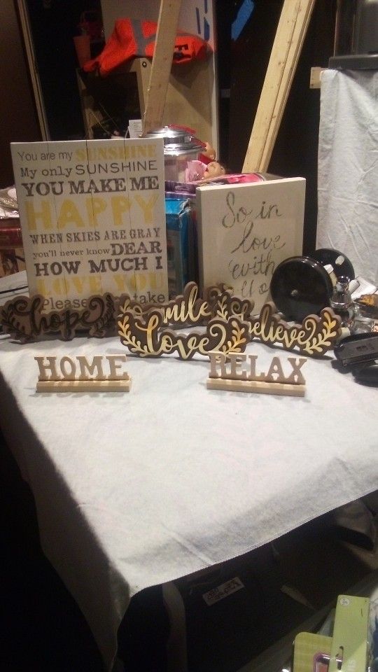 Home Decor Signs