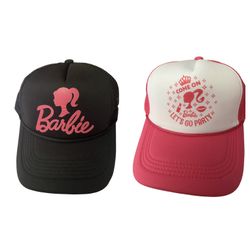 Barbie trucker hat/ come on Barbie let’s go party hat