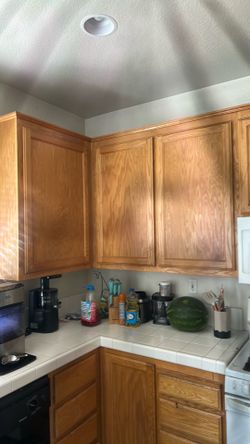 Kitchen cabinets
