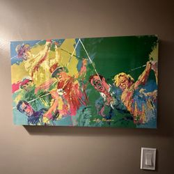 Leroy Neiman Golf Champs Wall Art