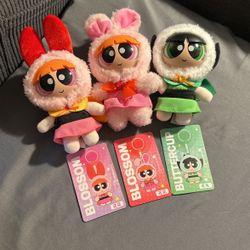 POWER PUFF GIRL VINYL DOLLS