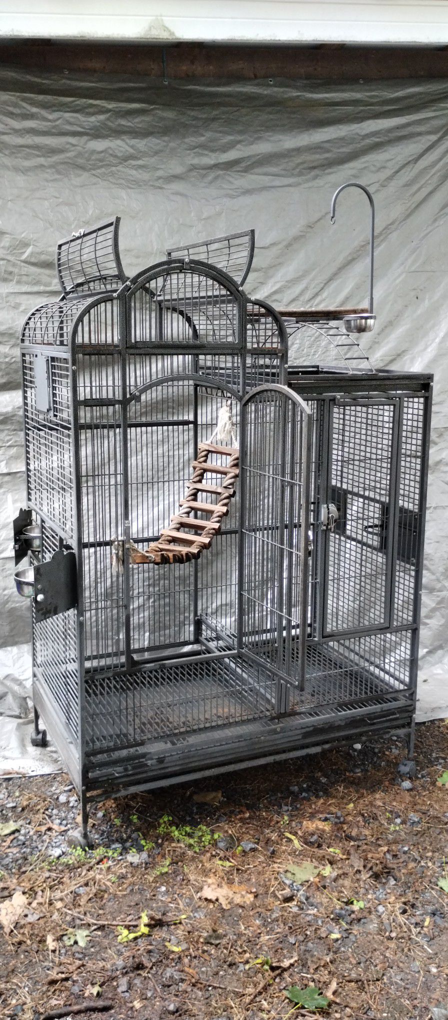 Split Level Bird Cage 