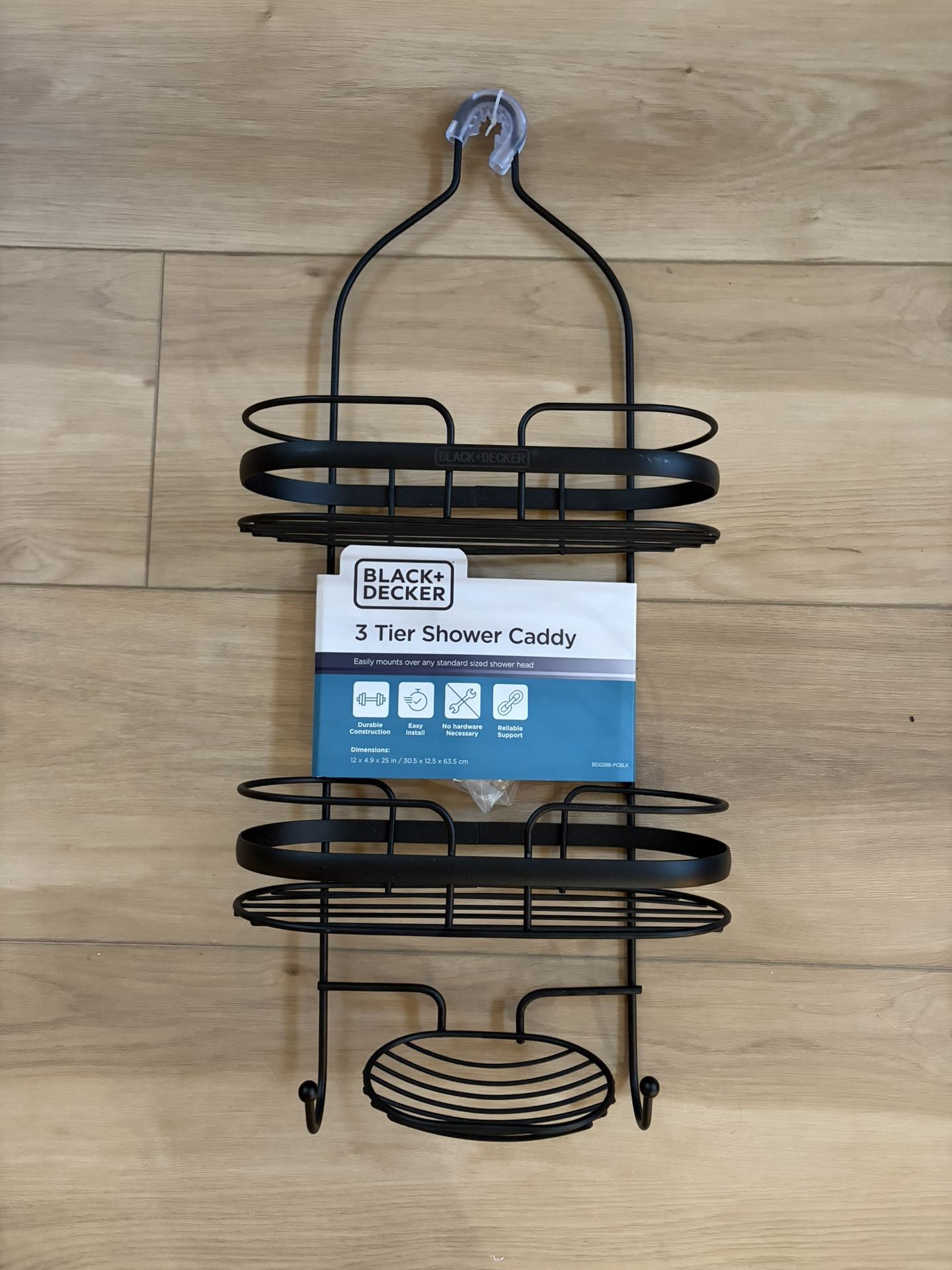 Black + Decker 3 Tier Shower Caddy