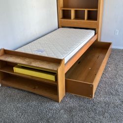 Kids Bed With Box In