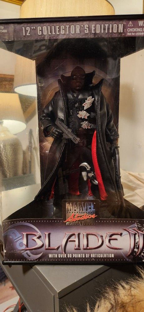 Marvel Studios Collector's Edition WESLEY SNIPES BLADE II 12" 1/6 New Sealed