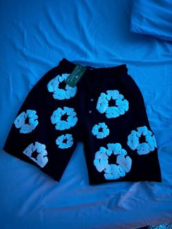 Denim tear shorts