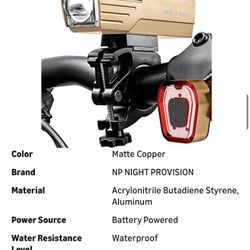 NP Night Provisión Bike Light Set