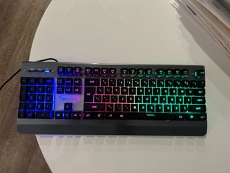 SADES LED RGB Backlit Gaming Keyboard, Mouse and Headset Bundle.