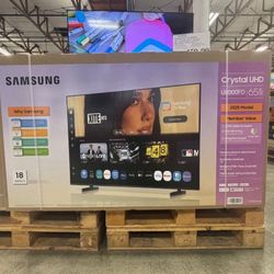 65 “ Samsung smart 4K LCD HDR TV 