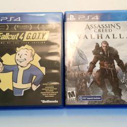 Ps4 Game Bundle Asssasins Creed Fallout 4 