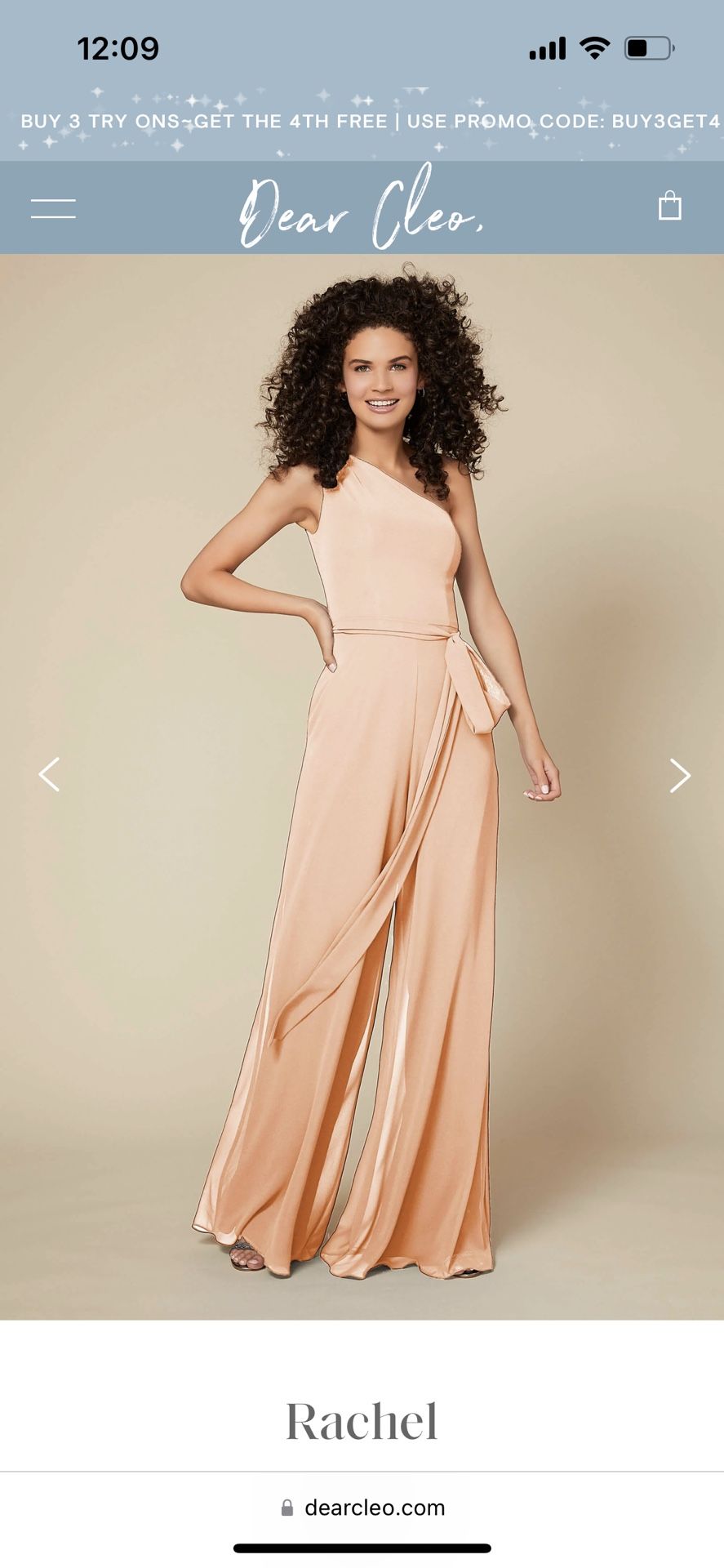 Dear Cleo Bridesmaid Jumpsuit