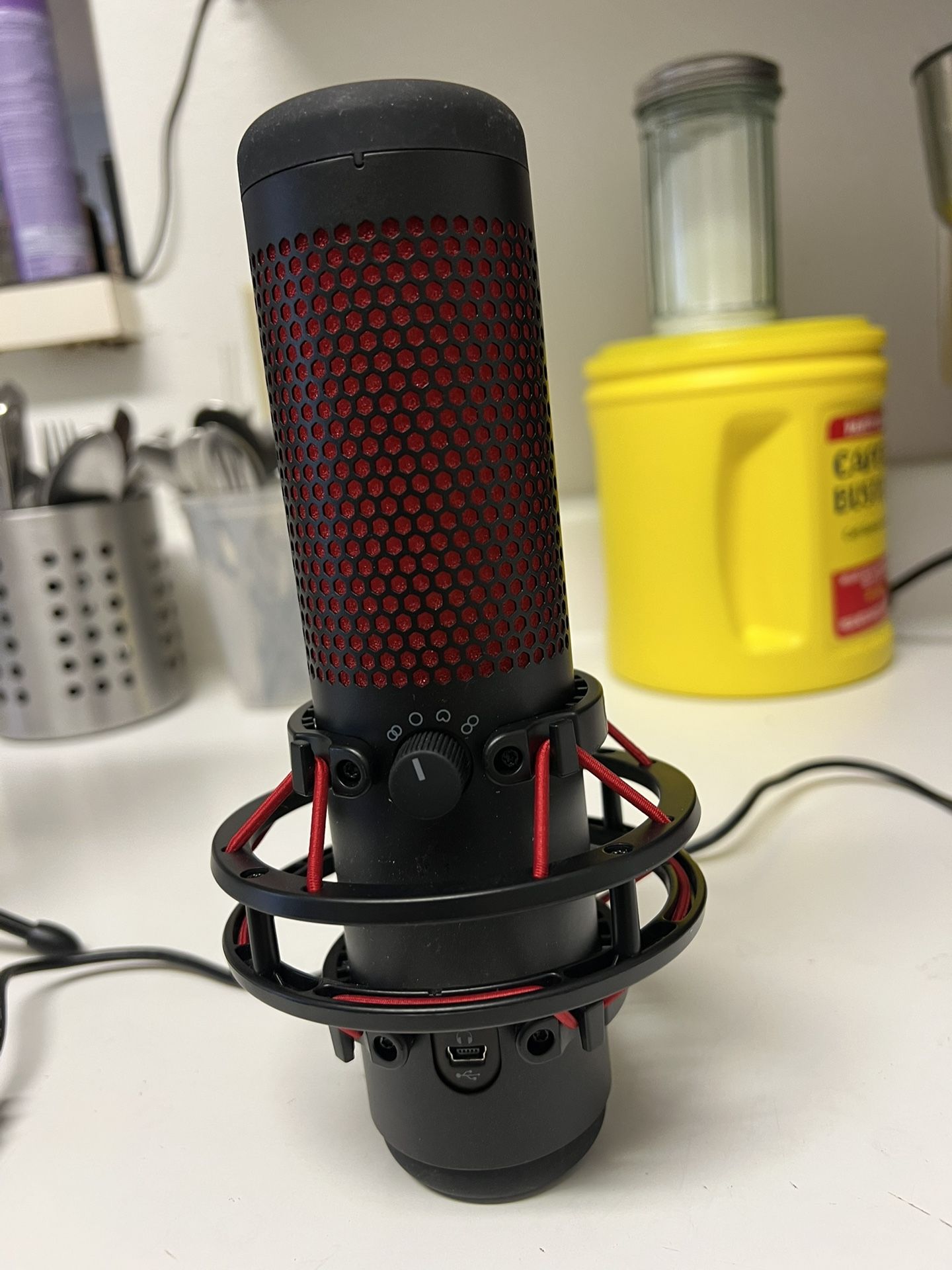 Microphone HyperX Quad Cast USB Condenser Gaming Microphone Excellent Condition