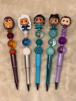 Disney Character Beaded Pens
